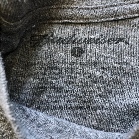 Budweiser Gray Graphic T-Shirt Men’s Size L - Picture 6 of 6